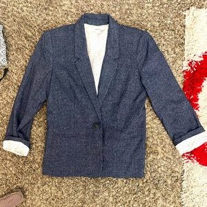 Kensie Blazer Blue Plaid